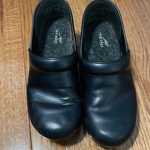 Dansko Black Clogs